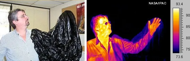 Luz vis&iacute;vel vs radia&ccedil;&atilde;o infravermelha