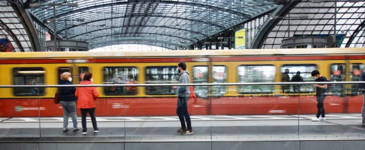 Trem em movimento (ou repouso)