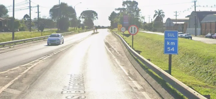 Trevo de Papanduva - km 54 da BR-116